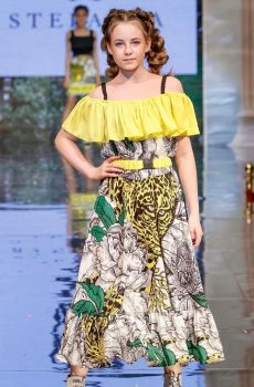 Stefania Kız Çocuk Jaguar Elbise