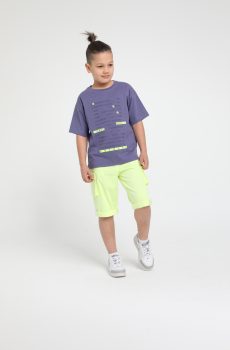 Erkek Çocuk Neon Bermuda Şort