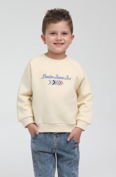 Erkek Bebek Denim Jeans Sweat