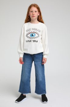 Kız Çocuk Eye Really Sweatshirt