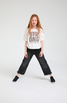 Kız Çocuk Be Strong T-Shirt
