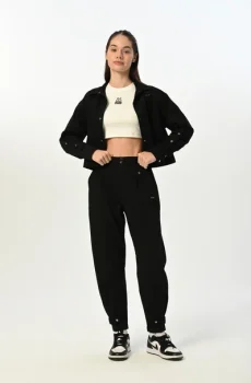 Kız Çocuk Paçası Cepli Gabardin Takım